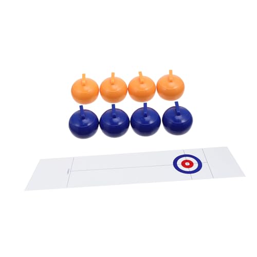 FRCOLOR Tabletop Curling Kompaktes Sicheres Familien Gesellschaftsspiel für Erwachsene Tragbares Indoor Curling Spiel für Eltern Junge Mädchen Spaß und Freizeit Weiß FRCOLOR Tabletop Curling Kompaktes Sicheres Familien Gesellschaftsspiel für Erwachsene Tragbares Indoor Curling Spiel für Eltern Junge Mädchen Spaß und Freizeit Weiß von FRCOLOR
