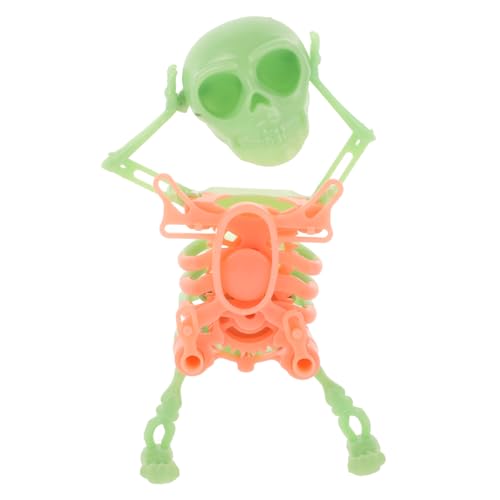 FRCOLOR Tanzendes Skelett Druck Figur mit Aufziehmechanismus Grüne Tischdekoration für Halloween und für Altersgruppen FRCOLOR Tanzendes Skelett Druck Figur mit Aufziehmechanismus Grüne Tischdekoration für Halloween und für Altersgruppen von FRCOLOR