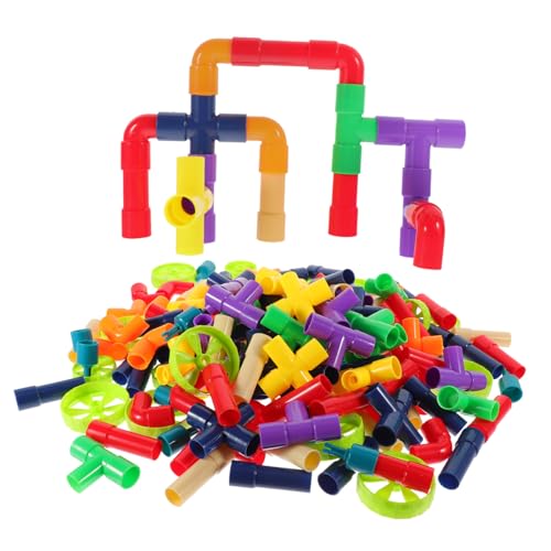 FRCOLOR Teiliges Baustein Langlebigem Kunststoff Pädagogisches Bauspielzeug Kreativität Feinmotorik und Farb Formwahrnehmung für Ab Jahren Zufällige Farbe Zufällige Farbe von FRCOLOR