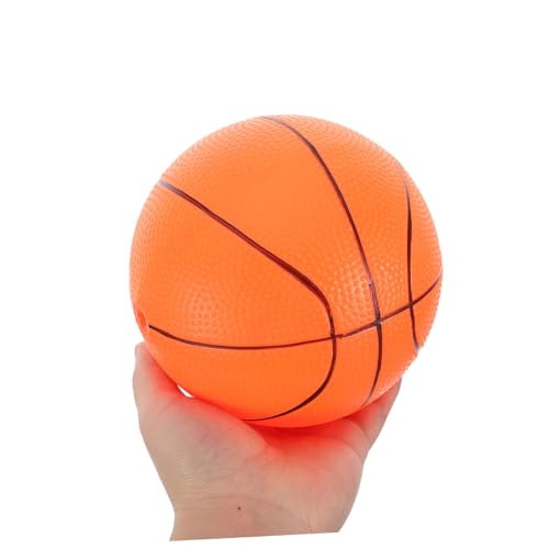 FRCOLOR Teiliges Bouncy Ball Set aus PVC mit Pumpe Aufblasbare Mini Basketball Bälle für Kleinkinder Interaktives für Drinnen und Draußen Fördert Familienaktivitäten von FRCOLOR