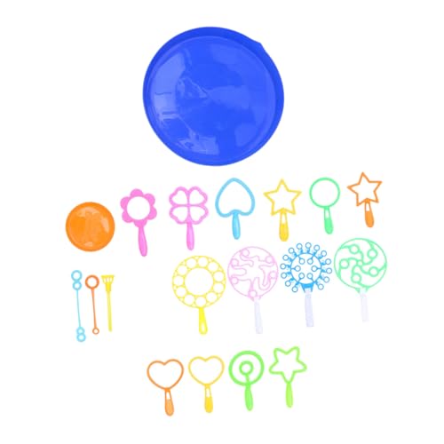 FRCOLOR Teiliges Bubble Blowing aus Hochwertigem Kindersicherem Kunststoff Bunte Seifenblasenstäbe für Kleine und Große Seifenblasen für Kindergeburtstag Outdoor Spiel und Hochzeitspaare von FRCOLOR