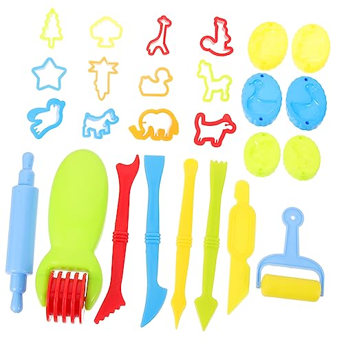 FRCOLOR Teiliges Knetwerkzeug Set für Bunte Modellierformen und Schneidewerkzeuge aus Stabilem Kindersicherem Material Fördert Kreativität Feinmotorik und Gemeinsames und Zuhause FRCOLOR Teiliges Knetwerkzeug Set für Bunte Modellierformen und Schneidewerkzeuge aus Stabilem Kindersicherem Material Fördert Kreativität Feinmotorik und Gemeinsames und Zuhause von FRCOLOR