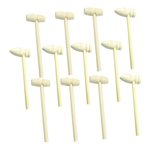 FRCOLOR Teiliges Mini Holzhammer Holzspielzeug DIY Kreativspielzeug Stabiles Holz Flacher und Scharfer Kopf Vielseitig für Handwerk Basteln und Meeresfrüchte Schalenbrechen Sicher und FRCOLOR Teiliges Mini Holzhammer Holzspielzeug DIY Kreativspielzeug Stabiles Holz Flacher und Scharfer Kopf Vielseitig für Handwerk Basteln und Meeresfrüchte Schalenbrechen Sicher und von FRCOLOR