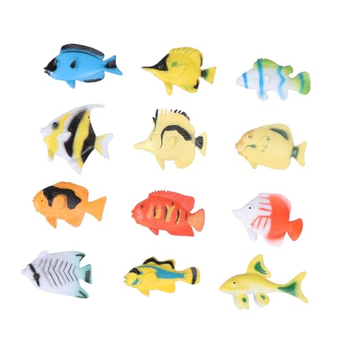 FRCOLOR Teiliges Mini Tropische Fische aus Realistische Meereslebewesen Modelle Pädagogisches Lernspielzeug für Aquarium Deko und Kognitive FRCOLOR Teiliges Mini Tropische Fische aus Realistische Meereslebewesen Modelle Pädagogisches Lernspielzeug für Aquarium Deko und Kognitive von FRCOLOR