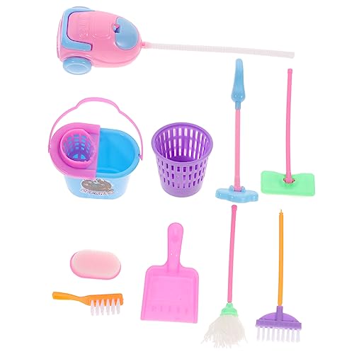 FRCOLOR Teiliges Miniatur Reinigungs Set für Kleinkinder Puppenhaus Zubehör Realistische Nachbildung Fördert Kreatives Rollenspiel und Familieninteraktion Farblich Zufällige Farbe FRCOLOR Teiliges Miniatur Reinigungs Set für Kleinkinder Puppenhaus Zubehör Realistische Nachbildung Fördert Kreatives Rollenspiel und Familieninteraktion Farblich Zufällige Farbe von FRCOLOR