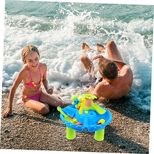 FRCOLOR Teiliges Strandspielset Sandspieltisch aus Umweltfreundlichem Buntes Outdoor Sandspielzeug Kreativität und Fantasie für Garten und Strand FRCOLOR Teiliges Strandspielset Sandspieltisch aus Umweltfreundlichem Buntes Outdoor Sandspielzeug Kreativität und Fantasie für Garten und Strand von FRCOLOR