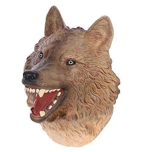 FRCOLOR Tier Handpuppe Hochlandwolf für Realistisches Puppenspielzeug Naturwissenschaften für Kreatives und Interaktion FRCOLOR Tier Handpuppe Hochlandwolf für Realistisches Puppenspielzeug Naturwissenschaften für Kreatives und Interaktion von FRCOLOR
