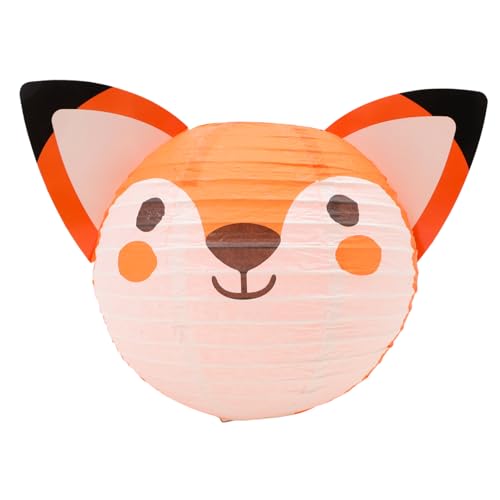 FRCOLOR Tierische Papierlaterne für Kreative DIY Deko für Kindergarten Partys Fox Design für Geburtstagsfeiern Fördert Kreativität und Motorik FRCOLOR Tierische Papierlaterne für Kreative DIY Deko für Kindergarten Partys Fox Design für Geburtstagsfeiern Fördert Kreativität und Motorik von FRCOLOR