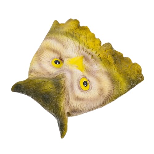 FRCOLOR Tierische Vollgesichtsmaske Katzenkopf Halloween Kostüm Tiermaske für Party Cosplay Karneval Vogelmaske Geeignet für Erwachsene von FRCOLOR