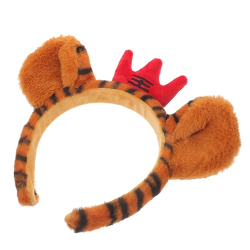 FRCOLOR Tiger Ohren Haarband Stirnband Cosplay Accessoire Damen Party Karneval Kostüm Leicht Bequem Rutschfest Langlebig für Alltag und Festveranstaltungen FRCOLOR Tiger Ohren Haarband Stirnband Cosplay Accessoire Damen Party Karneval Kostüm Leicht Bequem Rutschfest Langlebig für Alltag und Festveranstaltungen von FRCOLOR