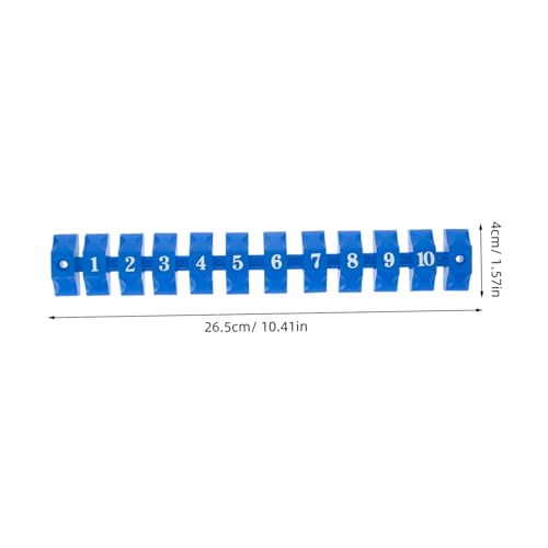 FRCOLOR Tischfußballzähler aus Robustem Multifunktionale Scorekeeper Leiste Einfach Bedienbar Langlebig Zubehör für Tischkicker und Foosball Spiele von FRCOLOR