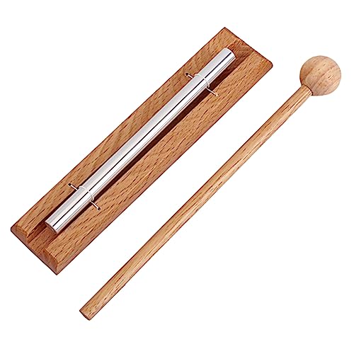 FRCOLOR Tischspielzeug Windspiel Holz Musikinstrument für Kleinkinder Hellbraun Lernspielzeug für Percussion Instrument für Musikalische Früherziehung von FRCOLOR