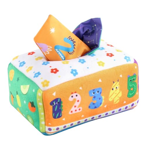 FRCOLOR Tissue Box aus Waschbarem Strapazierfähigem Sensorisches Montessori Motorikspielzeug für Kleinkinder Fördert Feinmotorik Farbenerkennung und Eltern Junge Mädchen interaktion FRCOLOR Tissue Box aus Waschbarem Strapazierfähigem Sensorisches Montessori Motorikspielzeug für Kleinkinder Fördert Feinmotorik Farbenerkennung und Eltern Junge Mädchen interaktion von FRCOLOR