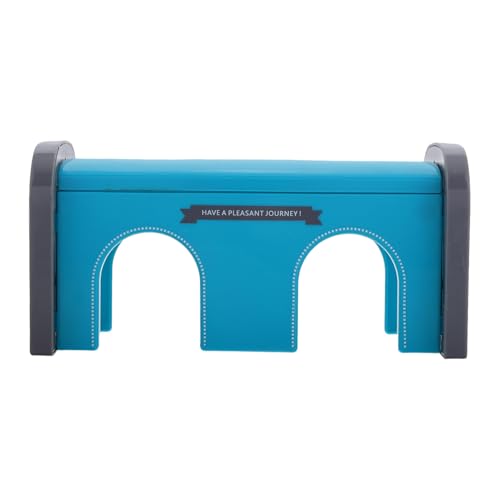 FRCOLOR Toy Train Tunnel Kunststoffmodell Tunnel für Eisenbahnspielzeug Kompatibel mit Bausteinen Kinderzubehör Wasserblaue Farbe FRCOLOR Toy Train Tunnel Kunststoffmodell Tunnel für Eisenbahnspielzeug Kompatibel mit Bausteinen Kinderzubehör Wasserblaue Farbe von FRCOLOR
