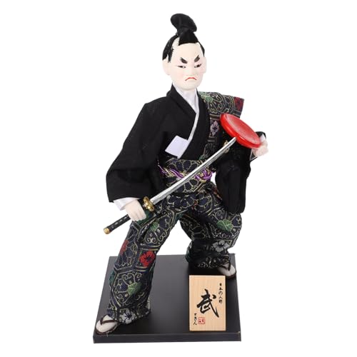 FRCOLOR Traditionelle Japanische Samurai Puppe Kleine Samurai Dekoration für Stilvolle Wohnräume Japanische Figur für Schreibtisch und Wohnkultur FRCOLOR Traditionelle Japanische Samurai Puppe Kleine Samurai Dekoration für Stilvolle Wohnräume Japanische Figur für Schreibtisch und Wohnkultur von FRCOLOR