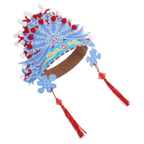 FRCOLOR Traditionelles Chinesisches Opern Hut Bastelset für DIY Kopfschmuck mit Pädagogischem Wert Vielseitig für Kindergarten Festtage und Partys Sky Einfache Montage FRCOLOR Traditionelles Chinesisches Opern Hut Bastelset für DIY Kopfschmuck mit Pädagogischem Wert Vielseitig für Kindergarten Festtage und Partys Sky Einfache Montage von FRCOLOR