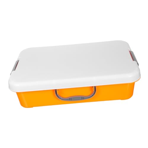 FRCOLOR Tragbare Sandspielzeugbox mit Deckel und Griff Robuste Kunststoff Sandwanne für Garten und Park mit Großzügigem Stauraum und Auslaufsicherem Verschluss FRCOLOR Tragbare Sandspielzeugbox mit Deckel und Griff Robuste Kunststoff Sandwanne für Garten und Park mit Großzügigem Stauraum und Auslaufsicherem Verschluss von FRCOLOR