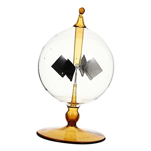 FRCOLOR Tragbarer Crookes Windmühle Pädagogisches Lehrmittel mit Farbigem Lichtdruck Solarexperiment Magisches Wissenschaftsspielzeug für Schule und Zuhause FRCOLOR Tragbarer Crookes Windmühle Pädagogisches Lehrmittel mit Farbigem Lichtdruck Solarexperiment Magisches Wissenschaftsspielzeug für Schule und Zuhause von FRCOLOR