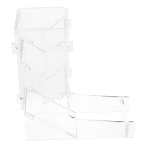FRCOLOR Tragbarer Würfelturm aus Acryl Zusammenklappbarer Würfelroller für Tischspiele Transparente Konstruktion für Faire Würfe und Spielspaß Unterwegs FRCOLOR Tragbarer Würfelturm aus Acryl Zusammenklappbarer Würfelroller für Tischspiele Transparente Konstruktion für Faire Würfe und Spielspaß Unterwegs von FRCOLOR