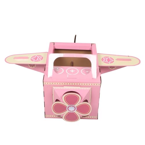 FRCOLOR Tragbares Flugzeugkostüm aus Pappe für Kleinkinder mit Rotierendem Interaktives DIY Fördert Kreativität und Fantasie im Spiel für Flugzeugliebhaber FRCOLOR Tragbares Flugzeugkostüm aus Pappe für Kleinkinder mit Rotierendem Interaktives DIY Fördert Kreativität und Fantasie im Spiel für Flugzeugliebhaber von FRCOLOR