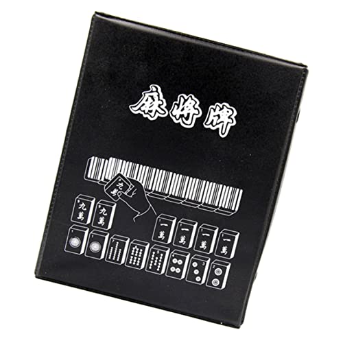 FRCOLOR Tragbares Mahjong Kompaktes Chinesisches Reisespiel mit Extra Kleinen Fliesen Langlebiges Material Verarbeitung Perfektes Unterhaltungsspiel für Familie und Freunde FRCOLOR Tragbares Mahjong Kompaktes Chinesisches Reisespiel mit Extra Kleinen Fliesen Langlebiges Material Verarbeitung Perfektes Unterhaltungsspiel für Familie und Freunde von FRCOLOR