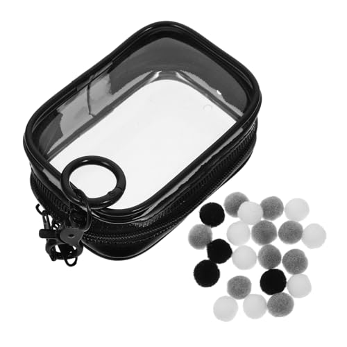 FRCOLOR Transparente PVC Figurentasche mit Schlüsselkette Mini Figuren Aufbewahrungstasche mit Gelknochen Schutz Vielseitige Doll Organizer Tasche Leicht zu Reinigen für Sammler FRCOLOR Transparente PVC Figurentasche mit Schlüsselkette Mini Figuren Aufbewahrungstasche mit Gelknochen Schutz Vielseitige Doll Organizer Tasche Leicht zu Reinigen für Sammler von FRCOLOR