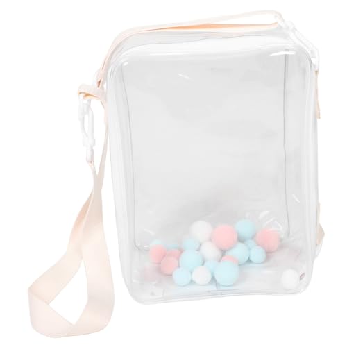 FRCOLOR Transparente Puppenaufbewahrungstasche aus PVC Großer Klarsichtbeutel mit Verstellbarem Tragegurt für Mini Puppen und Einfach zu Reinigen und Vielseitig Einsetzbar FRCOLOR Transparente Puppenaufbewahrungstasche aus PVC Großer Klarsichtbeutel mit Verstellbarem Tragegurt für Mini Puppen und Einfach zu Reinigen und Vielseitig Einsetzbar von FRCOLOR
