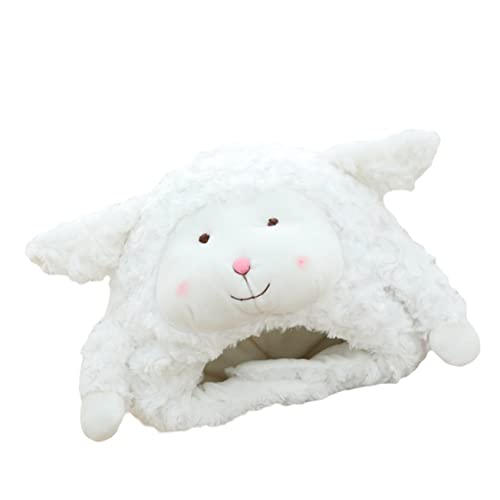 FRCOLOR Trendige Schafmütze Von Sheep Headdress Für Foto-requisiten Jungen Und Mädchen Spielzeug Weicher Plüsch Modisch Und Bequem von FRCOLOR