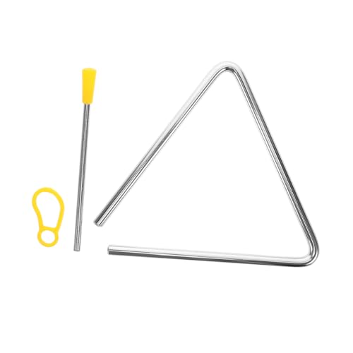 FRCOLOR Triangle Instrument Musikspielzeug Triangel Percussion Instrument für Kleinkinder Sicher und Langlebig für Musikclubs und Bands FRCOLOR Triangle Instrument Musikspielzeug Triangel Percussion Instrument für Kleinkinder Sicher und Langlebig für Musikclubs und Bands von FRCOLOR