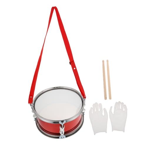 FRCOLOR Trommel Percussion Schlaginstrument für Musikpädagogik Robustes Lernspielzeug mit Klarem Fördert Rhythmusgefühl und Konzentration bei Kindern von FRCOLOR