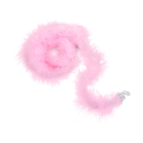 FRCOLOR Truthahnfellstreifen Für Kleider Oberteile Partys Verkleidungen Cosplay Dekorationen Boas Für Partys Kostüme Boa Schal Bunte Ornamente Chomps Truthahn Boa Zubehör von FRCOLOR