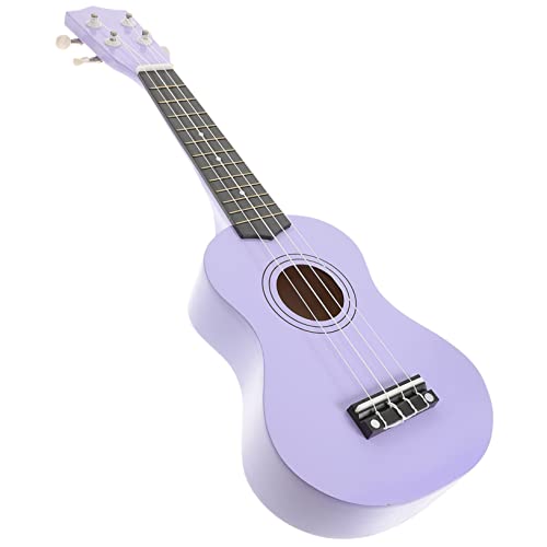 FRCOLOR Ukulele Hölzernes Gitarrenspielzeug für Pädagogisches Musikinstrument Lila Kreativität und Musikkognition Fördern für Jahre und Älter FRCOLOR Ukulele Hölzernes Gitarrenspielzeug für Pädagogisches Musikinstrument Lila Kreativität und Musikkognition Fördern für Jahre und Älter von FRCOLOR