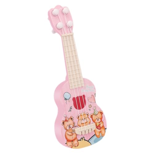 FRCOLOR Ukulele Mini Gitarre Tragbares Musikinstrument für Kleinkinder Leicht und Sicher für Musikalische Früherziehung und Hawaiianische Partys von FRCOLOR