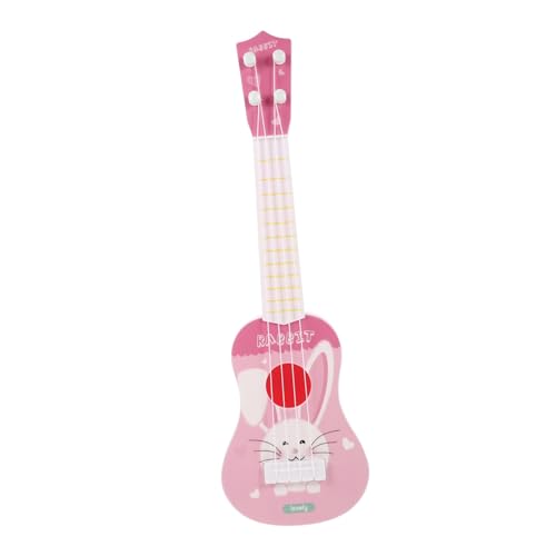 FRCOLOR Ukulele Saitige Gitarre für Kleinkinder Musikinstrument zur Musikalischen Früherziehung Langlebiges und Sicheres Material für Kreatives Perfektes für Geburtstage und Partys von FRCOLOR