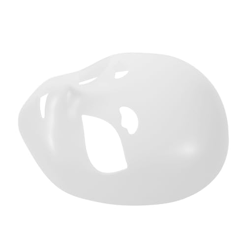 FRCOLOR Unbemalte Weiße DIY Tiermaske aus Robustem Kunststoff Leichte Fursuit Kopfmaske für Cosplay Karneval und Halloween Bequeme Tragbare Kostümgesichtsmaske für Kreative Verkleidungen FRCOLOR Unbemalte Weiße DIY Tiermaske aus Robustem Kunststoff Leichte Fursuit Kopfmaske für Cosplay Karneval und Halloween Bequeme Tragbare Kostümgesichtsmaske für Kreative Verkleidungen von FRCOLOR