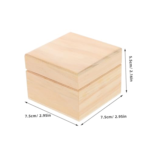 FRCOLOR Unvollendete Holzbox mit Realistischem Halloween Herz Deko Blutiges Anatomisches Herz Geschenkbox für Scherze Kreative Wohnaccessoires Originelle Prank Dekoration für Zuhause und von FRCOLOR