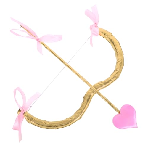 FRCOLOR Valentinstag Cupid Kostüm Zubehör Set Leichtes Goldfarbenes Bogen und Set für Frauen für Cosplay Fotoshooting und Romantische Partydekoration FRCOLOR Valentinstag Cupid Kostüm Zubehör Set Leichtes Goldfarbenes Bogen und Set für Frauen für Cosplay Fotoshooting und Romantische Partydekoration von FRCOLOR