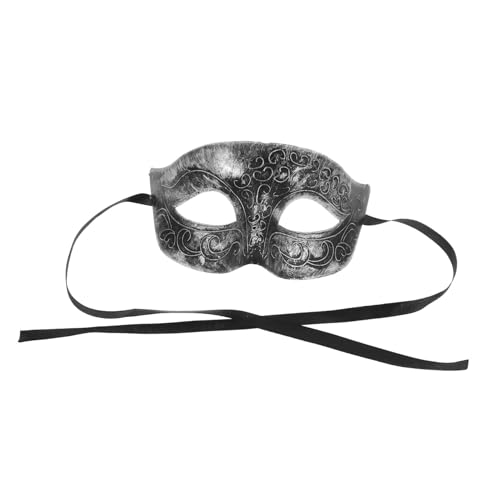 FRCOLOR Venezianische Maskerade Maske Für Festivals Retro Design Halbgesichts Maske Für Halloween Cosplay Partys Fotorequisite Für Unvergessliche Erinnerungen von FRCOLOR