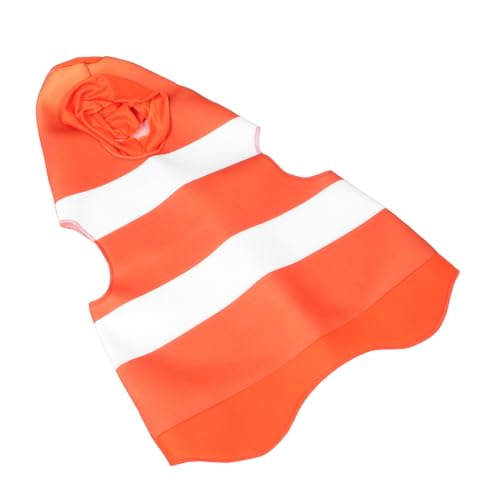 FRCOLOR Verkehrskegel-cosplay-kostüm: Bauarbeiterkostüm Für Kleinkinder Für Halloween-partys Und Schulveranstaltungen – Leuchtende Farben Und Realistisches Design FRCOLOR Verkehrskegel-cosplay-kostüm: Bauarbeiterkostüm Für Kleinkinder Für Halloween-partys Und Schulveranstaltungen – Leuchtende Farben Und Realistisches Design von FRCOLOR