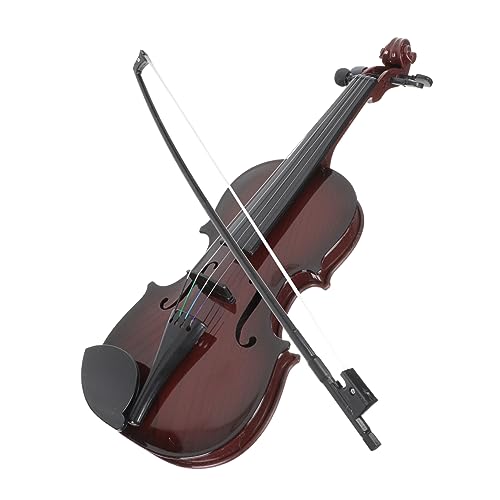 FRCOLOR Verstellbares Geigenspielzeug aus Realistische Violine als Musikinstrument für Anfänger für Mädchen Fördert Spielerisch Musikalisches Interesse Zufällige Farbe Zufällige Farbe von FRCOLOR