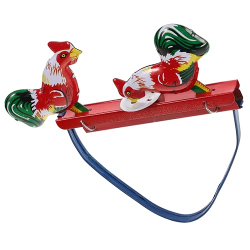 FRCOLOR Vintage Blechspielzeug Huhn aus Metall mit Interaktiver Pickbewegung Robustes Retro Hühnerspielzeug Nostalgisches Metall Hahn Sammlerobjekt für Liebhaber Klassischer Spielzeuge FRCOLOR Vintage Blechspielzeug Huhn aus Metall mit Interaktiver Pickbewegung Robustes Retro Hühnerspielzeug Nostalgisches Metall Hahn Sammlerobjekt für Liebhaber Klassischer Spielzeuge von FRCOLOR