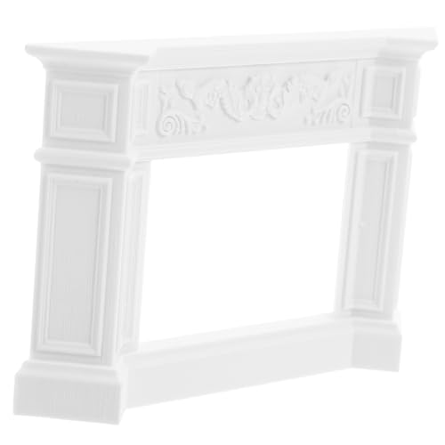 FRCOLOR Vintage Miniature Puppenhaus Kamin Weißer Miniatur Fake Fireplace Modell für DIY Dekoration und Fotorequisiten Kompakte Detailreich Vielseitig für Puppenmöbel FRCOLOR Vintage Miniature Puppenhaus Kamin Weißer Miniatur Fake Fireplace Modell für DIY Dekoration und Fotorequisiten Kompakte Detailreich Vielseitig für Puppenmöbel von FRCOLOR