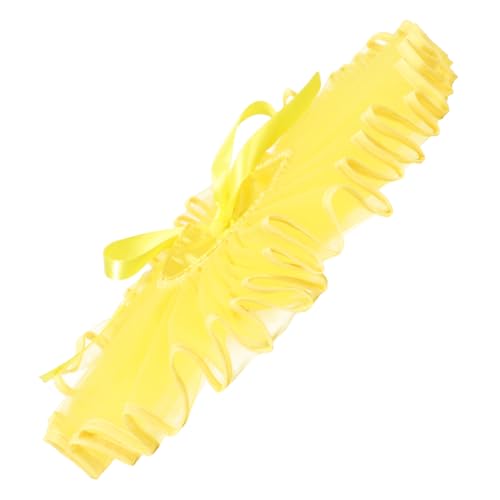 FRCOLOR Vintage Rüschenkragen Abnehmbarer Tüllkragen für Renaissance Kostüme Clown Accessoire für Halloween Party und Cosplay Unisex Design für Damen und Herren von FRCOLOR