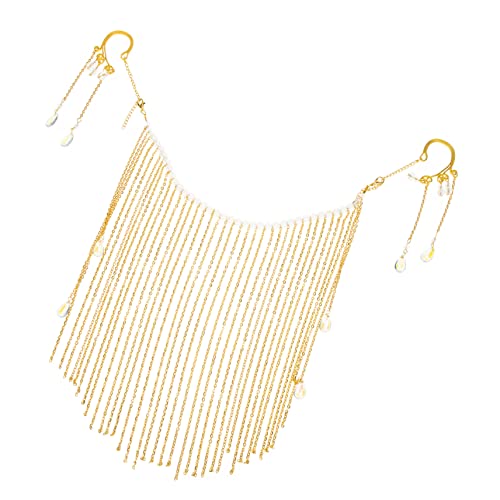 FRCOLOR Vorhang Fransen Maskerade Kette Kristallgesichtskette Gold Borlitas Maquillaje Maskeradekette. Gesicht Quaste Cover. Retro-quaste Fräulein Legierung Das Gesicht Kettenschmuck FRCOLOR Vorhang Fransen Maskerade Kette Kristallgesichtskette Gold Borlitas Maquillaje Maskeradekette. Gesicht Quaste Cover. Retro-quaste Fräulein Legierung Das Gesicht Kettenschmuck von FRCOLOR