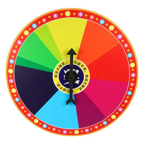 FRCOLOR Wandmontiertes Partywand Radspielzeug Langlebig Robust Karneval Spiel Party Indoor Wandspielzeug von FRCOLOR