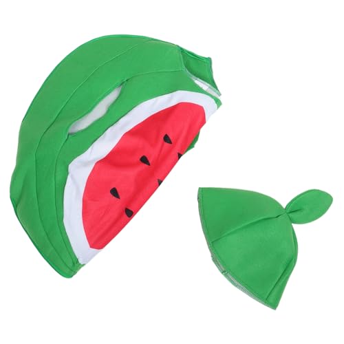 FRCOLOR Wassermelonen Kinderkleidung Wassermelonen Kleidung Kostüm Cosplay Kleidung Kostüme Für Süße Kostüme Für Lustiges Kostüm Kinderkostüme Aus Polyester von FRCOLOR