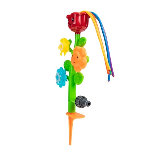 FRCOLOR Wassersprinkler Cartoon Blütenform Sicher Glatte Oberfläche für Kleinkinder Bade und Gartenspielzeug für Drinnen und Draußen Fördert Frühkindliche Entwicklung FRCOLOR Wassersprinkler Cartoon Blütenform Sicher Glatte Oberfläche für Kleinkinder Bade und Gartenspielzeug für Drinnen und Draußen Fördert Frühkindliche Entwicklung von FRCOLOR