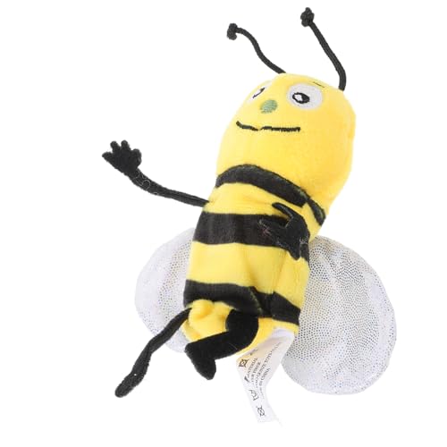 FRCOLOR Weiche Bienen-handpuppe aus Plüsch Sicherer Handspielzeug für Kleinkinder Pädagogisches Tier-Motiv für Vorschule Interaktives Puppentheater und Lernspielzeug FRCOLOR Weiche Bienen-handpuppe aus Plüsch Sicherer Handspielzeug für Kleinkinder Pädagogisches Tier-Motiv für Vorschule Interaktives Puppentheater und Lernspielzeug von FRCOLOR