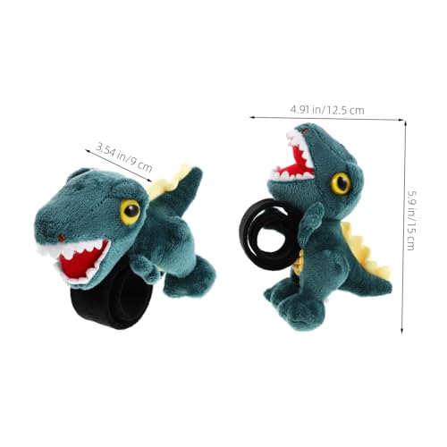 FRCOLOR Weiches Dinosaurier Motorrad Langlebige Plüschfigur als Anhänger Einfache Montage Kreative Hintere Motorraddekoration für Jungen Geburtstagsfeiern Vielseitiges Party Goodie von FRCOLOR