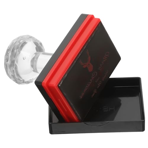 FRCOLOR Weihnachtliche Bastelstempel Kunststoff Weihnachtsmotive Klarer Abdruck Kleine Handliche Weihnachtskarten Stempelfavoriten für Party Deko Umschlag Einladung Geschenkideen von FRCOLOR